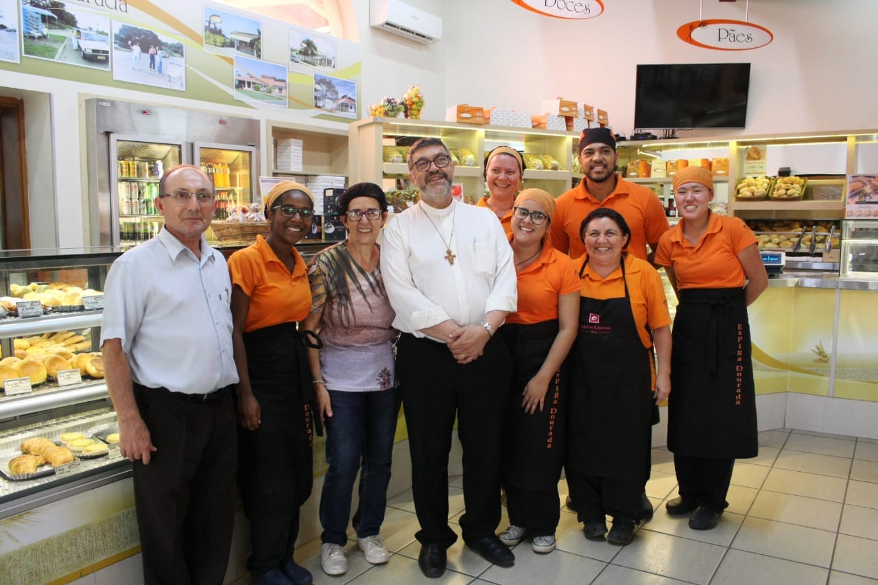 Bispo - Visita de Dom João Bosco - Bispo da Diocese de Osasco.